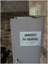 禁煙？イギリスはどこでも屋内全面禁煙なんだけど